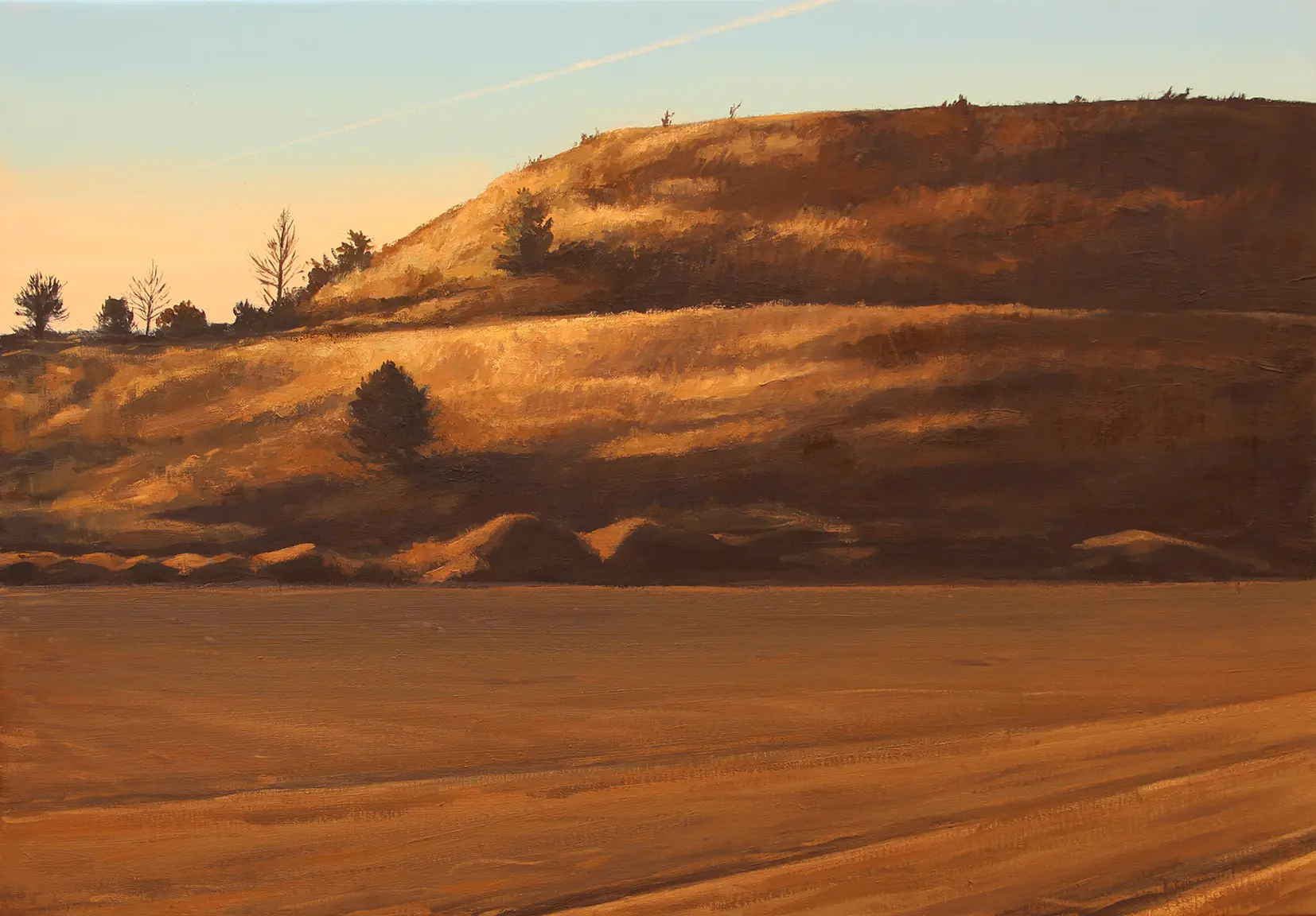Bancal, 2018. Óleo sobre lienzo, 50 x 73 cm