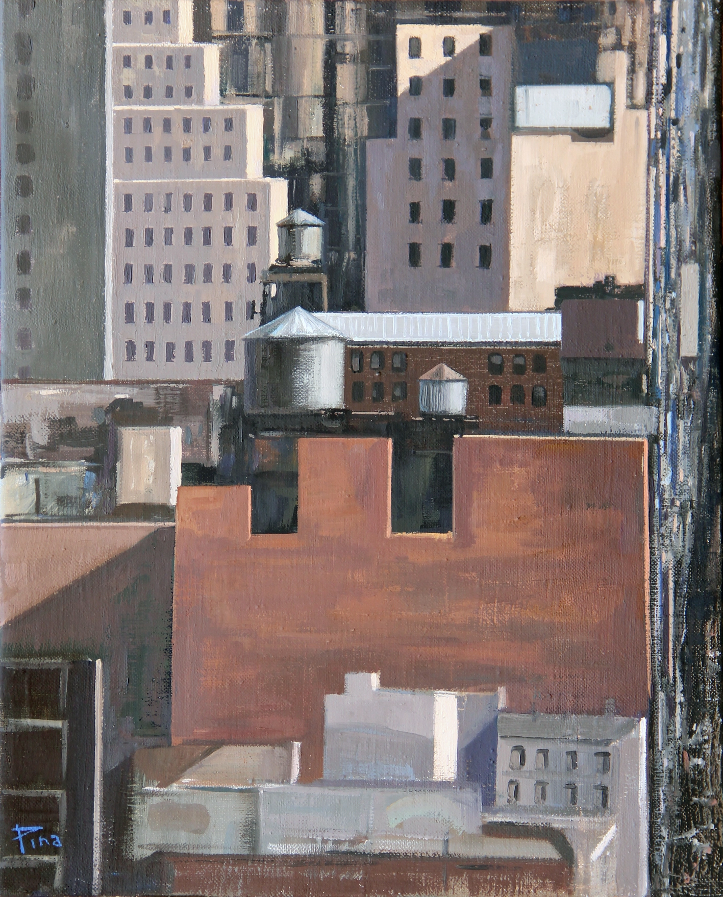 Collage, 2021.
Óleo sobre lienzo, 
41 x 33 cm