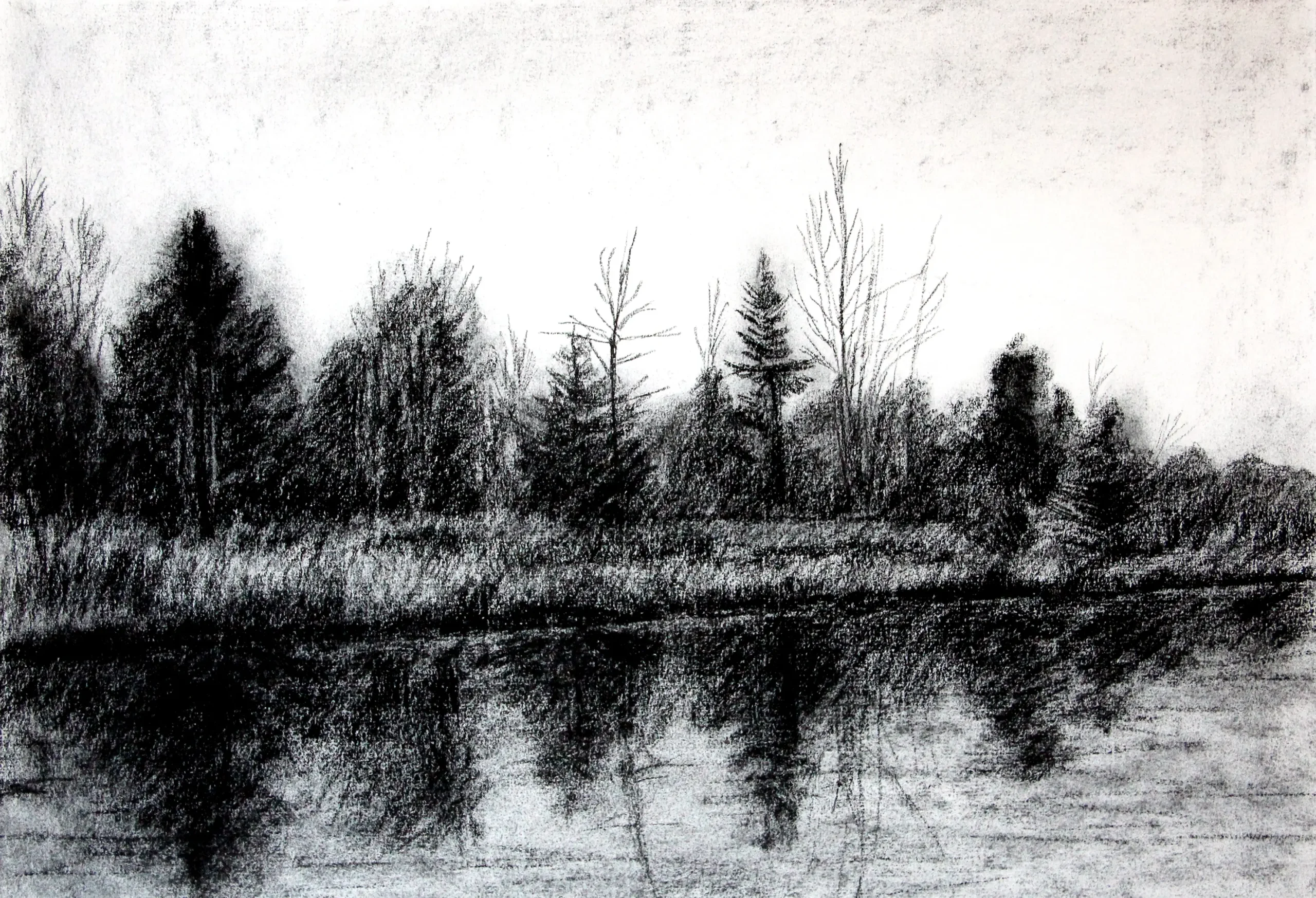 Dibujo VIII.
Papel Verjurado 108 g/m2, 32,5 x 46 cm