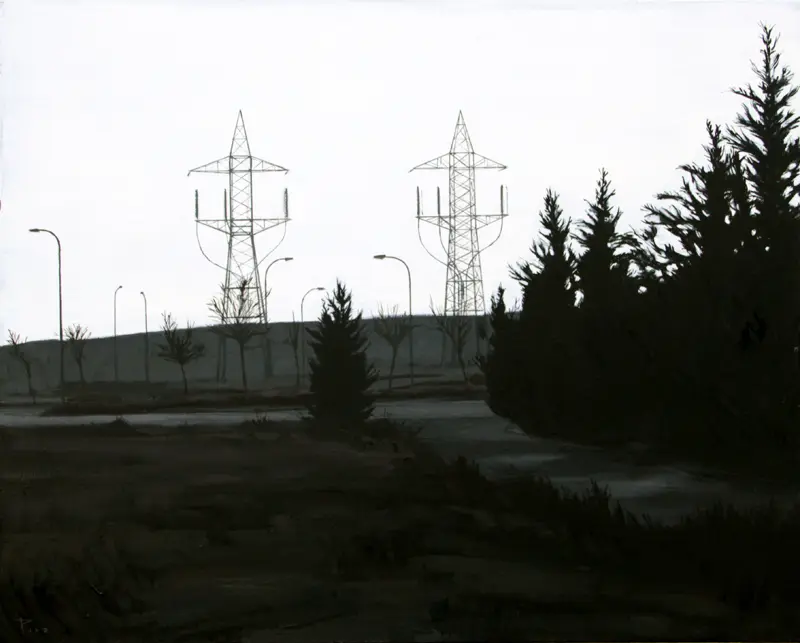 Gemelos, 2012.
Oleo sobre lienzo, 65 x 81 cm