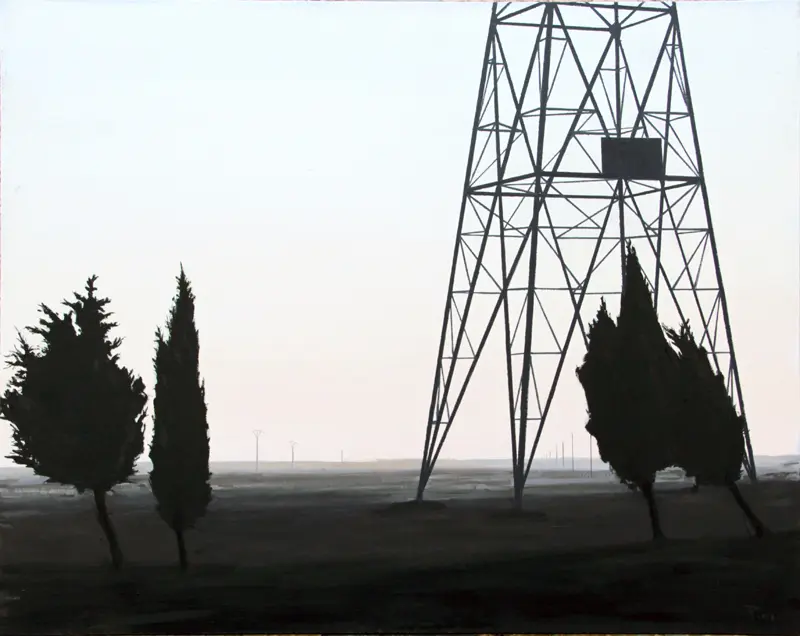 Gigante, 2012.
Oleo sobre lienzo, 73 x 92 cm