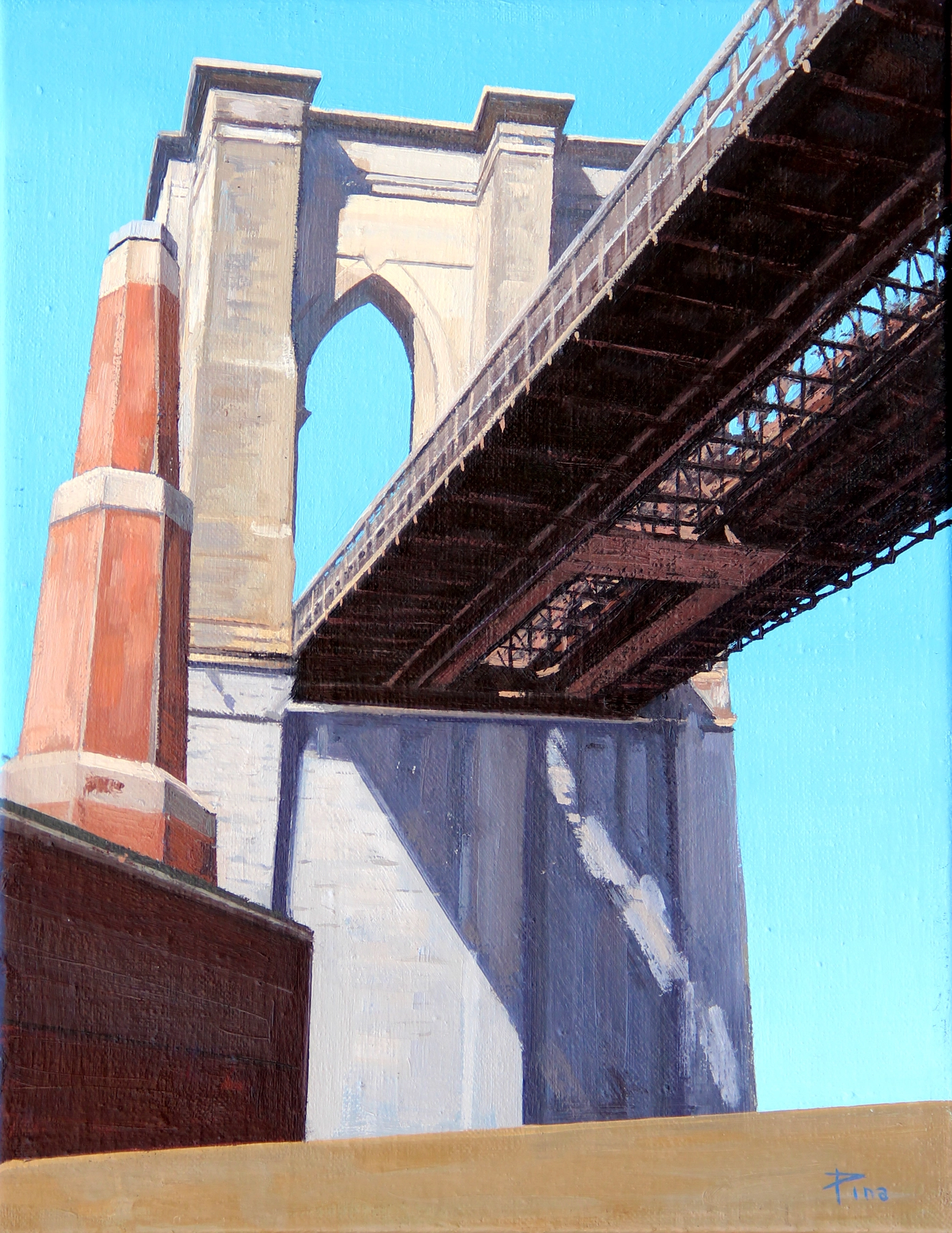 Perspectiva, 2021.
Óleo sobre lienzo, 
35 x 27 cm