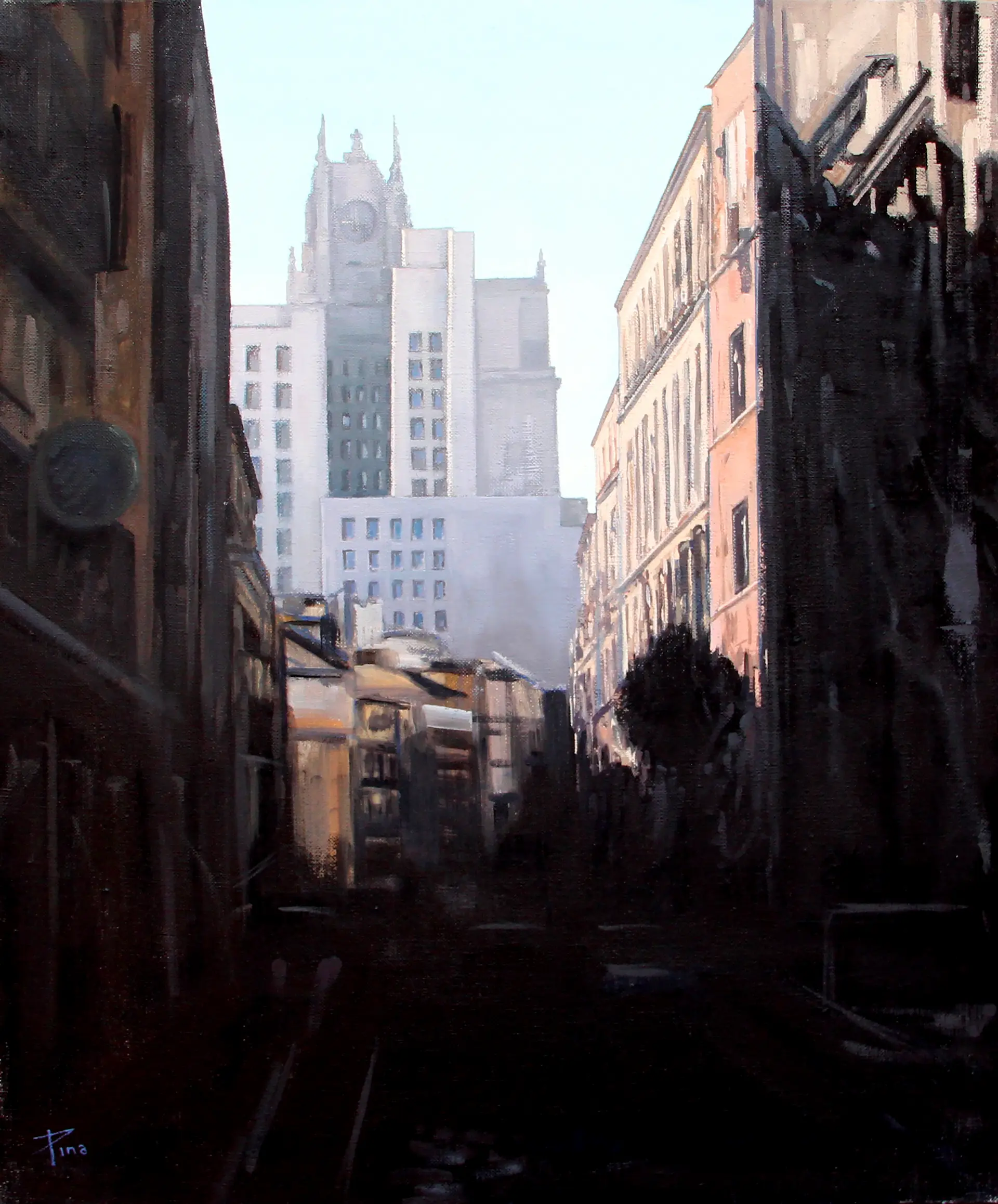 Calle de Valverde, 2024. O/L. 55 x 46 cm
