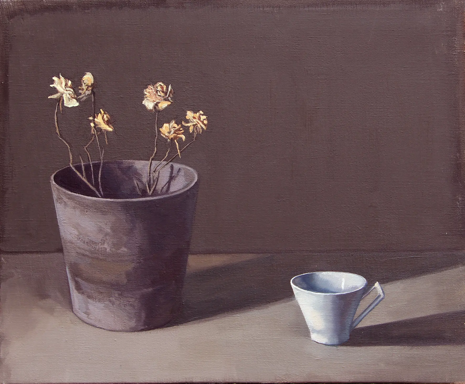 Danza, 2015.
Óleo sobre lienzo, 38 x 46 cm