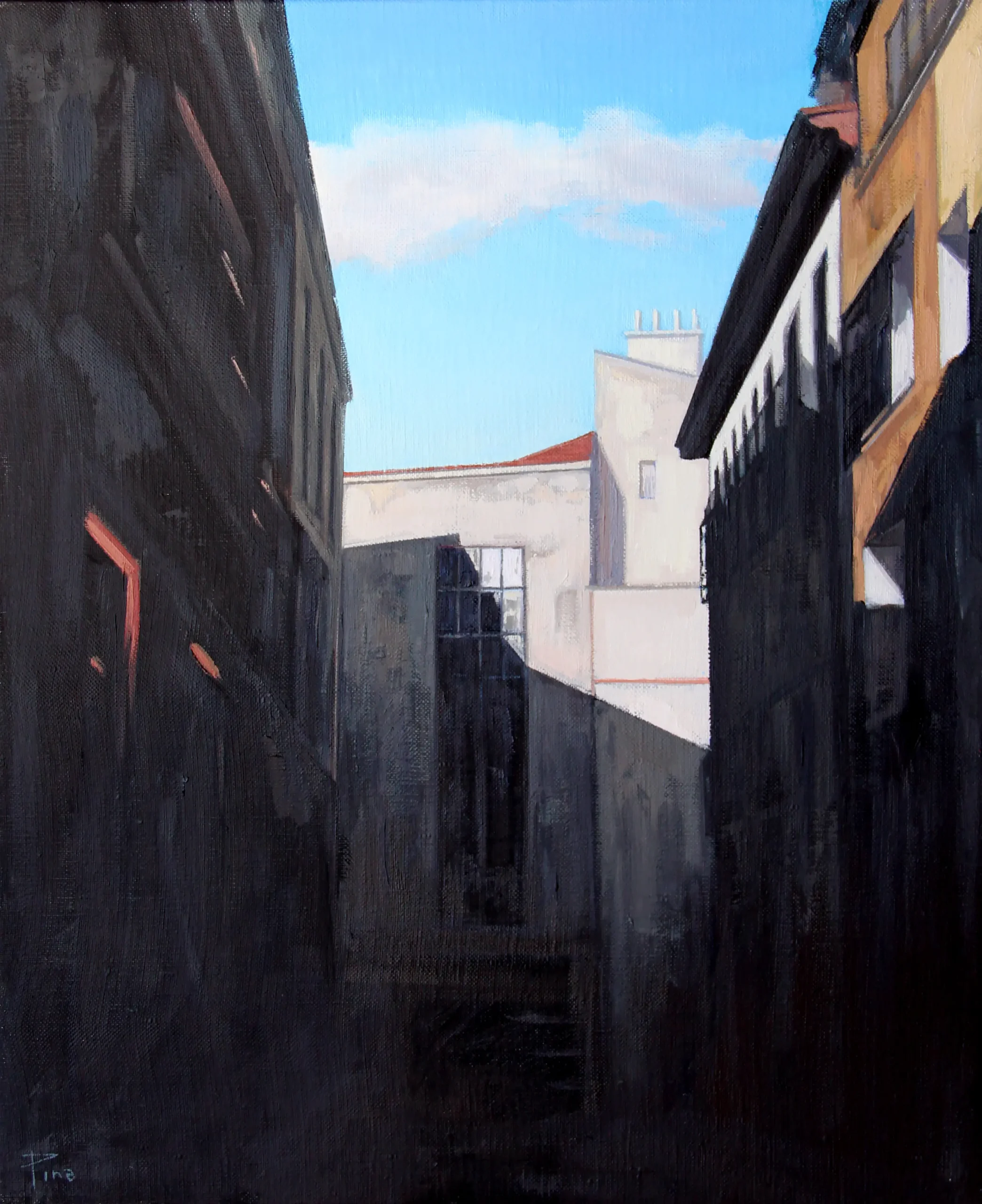 Garaje, 2023.  O/L. 46 x 38 cm
