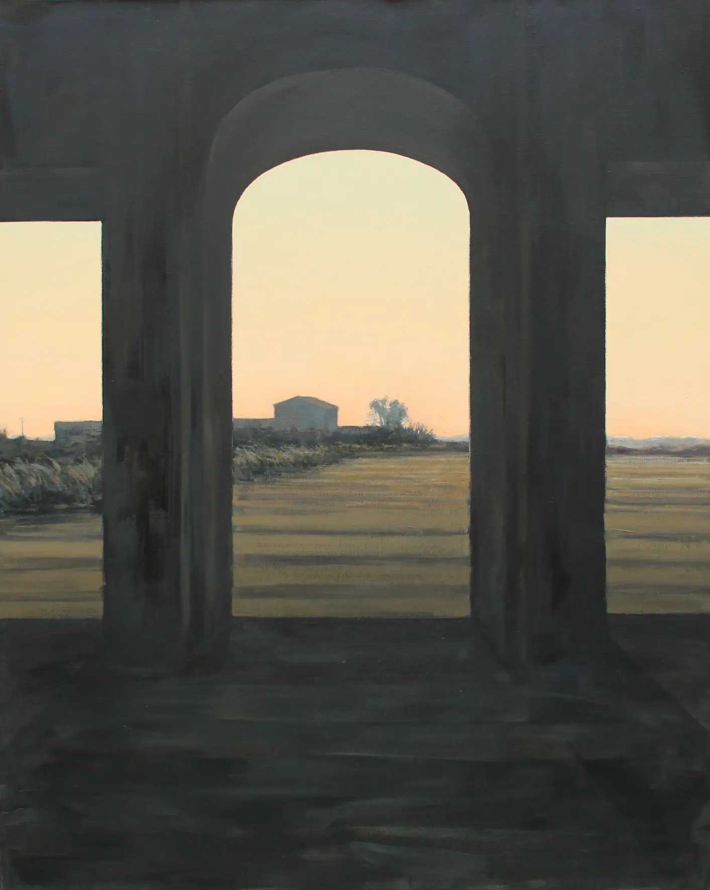 Sonata. Oeste, 2015
Óleo sobre lienzo, 162 x 130 cm