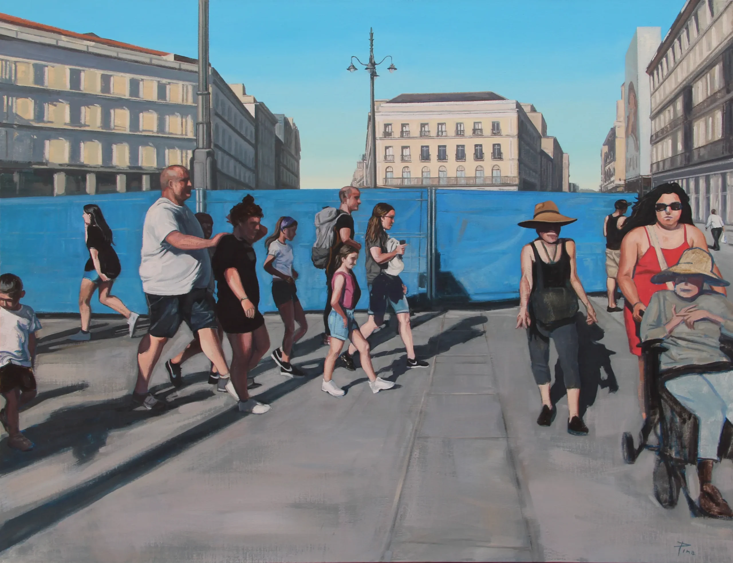 Turismo, 2024.   O/L. 85 x 110 cm
